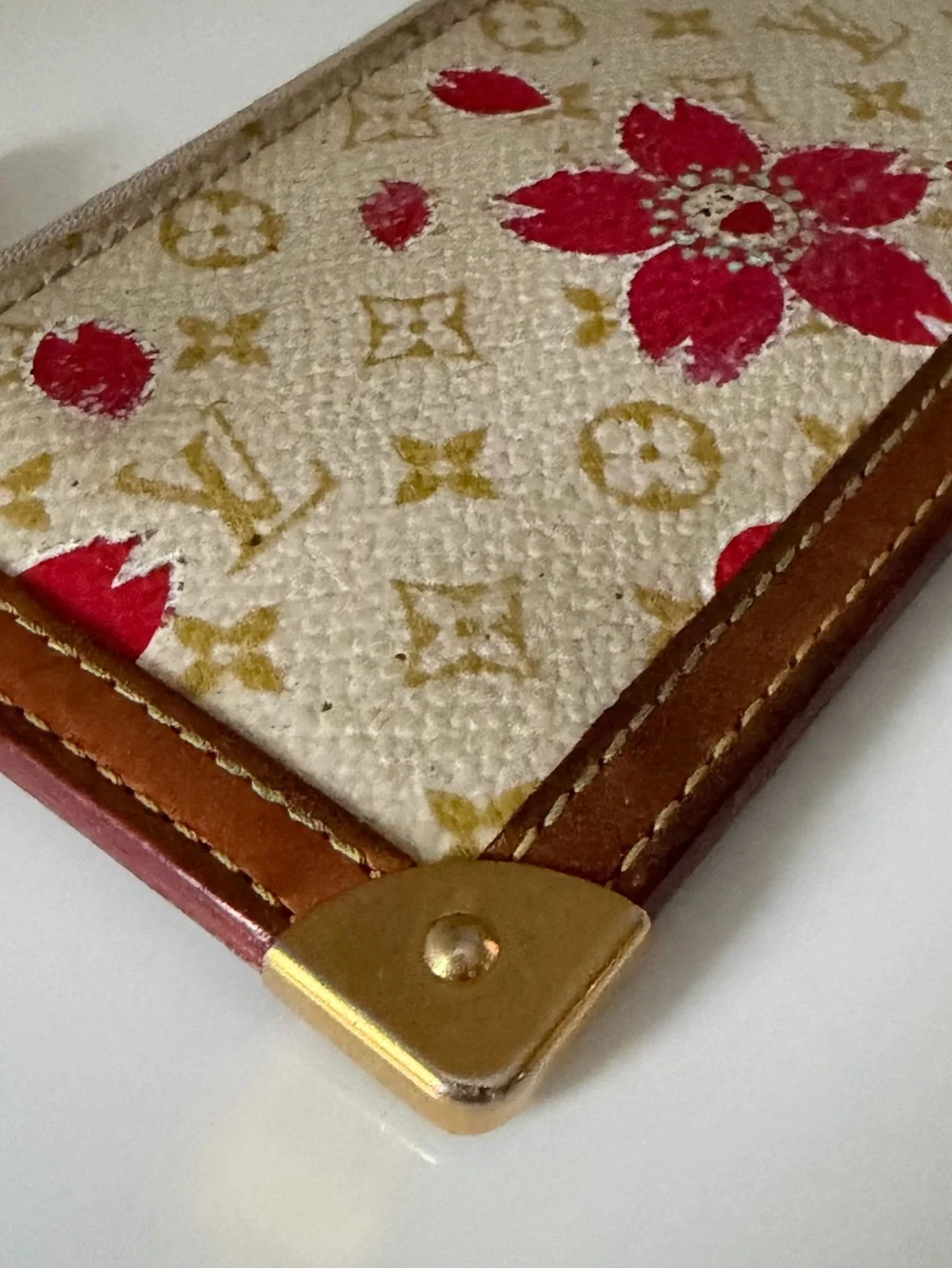 Louis Vuitton Murakami Cherry Blossom Coin Pouch / Key Pouch – Collector Piece
